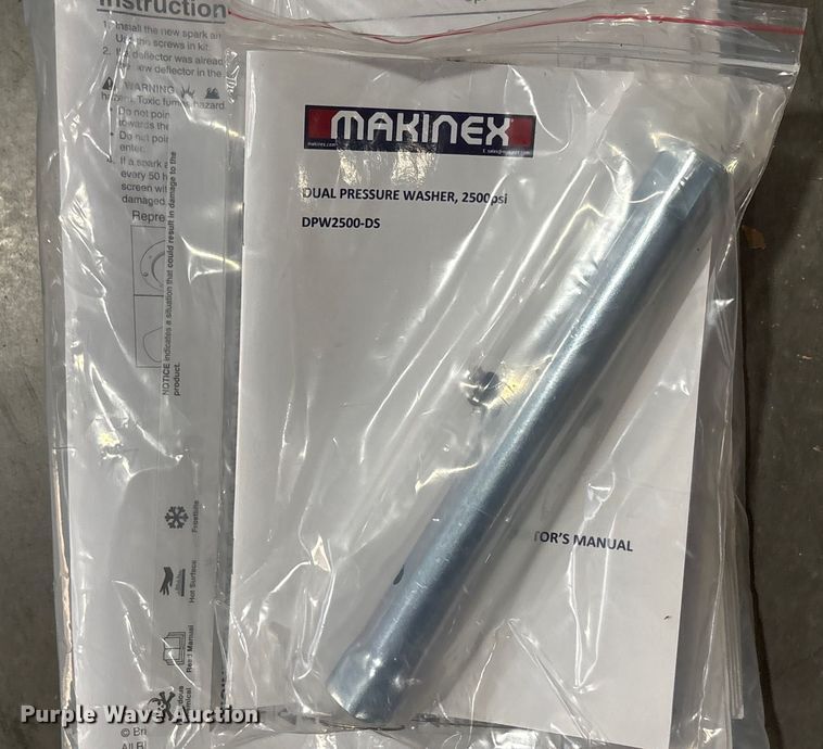 image for item EU0270 2022 Makinex DPW-2500-DS pressure washer