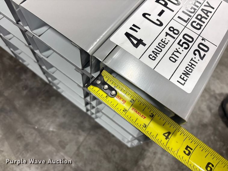 image for item EU4780 (50) Doerksen Metal Components C-Purlins