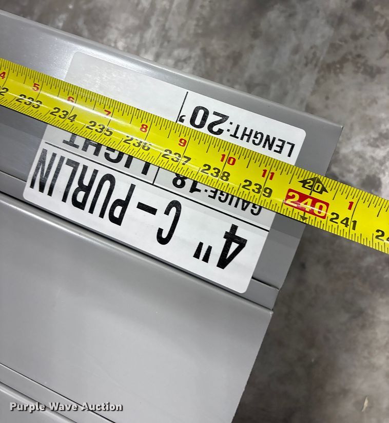 image for item EU4781 (50) Doerksen Metal Components C-Purlins