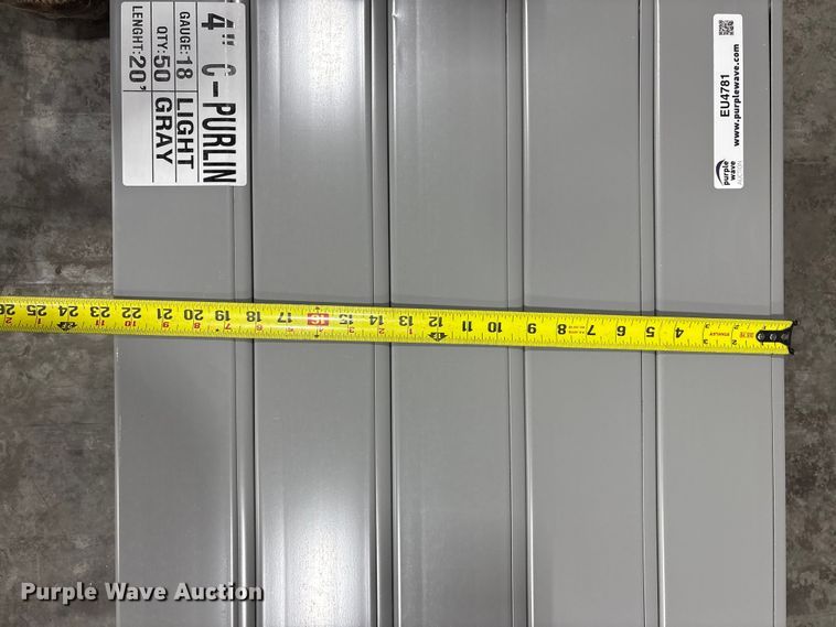 image for item EU4781 (50) Doerksen Metal Components C-Purlins