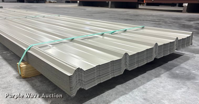 image for item EU4783 (103) sheets of Doerksen Metal Components metal siding/roofing 