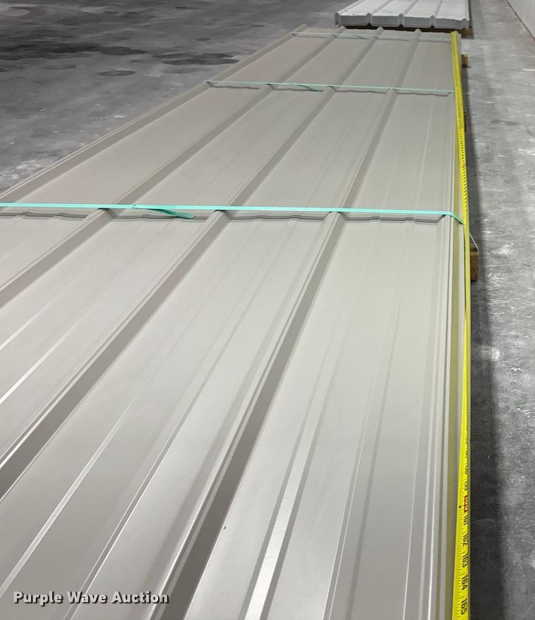 image for item EU4783 (103) sheets of Doerksen Metal Components metal siding/roofing 