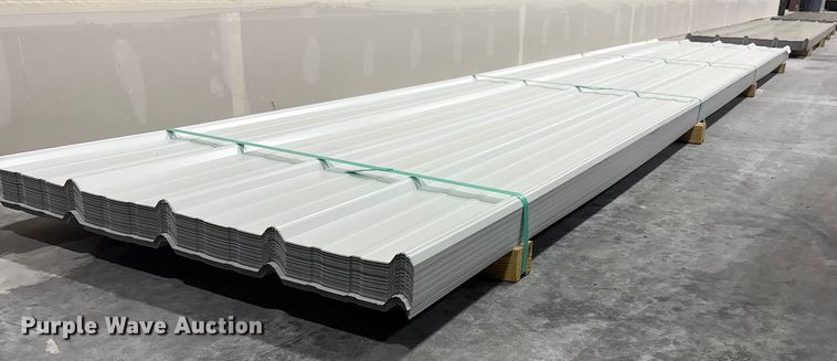 image for item EU4784 (110) sheets of Doerksen Metal Components metal siding/roofing 