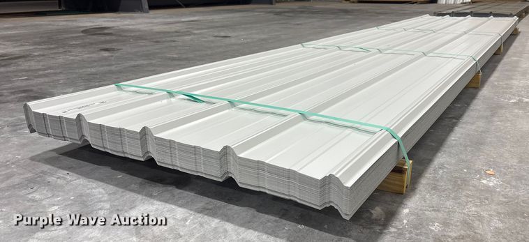 image for item EU4784 (110) sheets of Doerksen Metal Components metal siding/roofing 