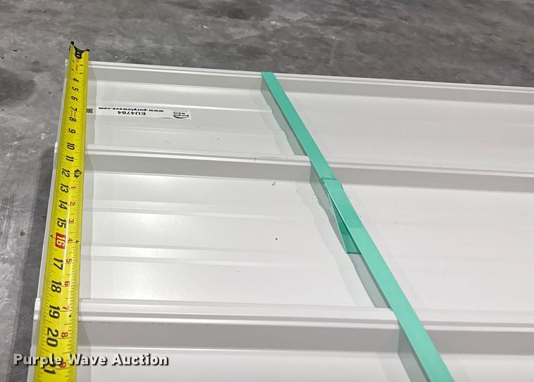 image for item EU4784 (110) sheets of Doerksen Metal Components metal siding/roofing 