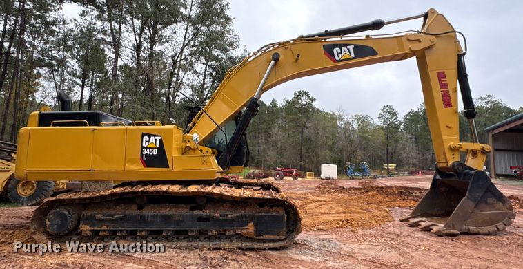 image for item EU7102 2010 Caterpillar 345D L excavator
