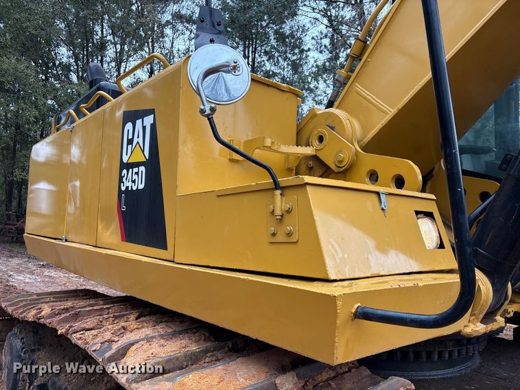 image for item EU7102 2010 Caterpillar 345D L excavator