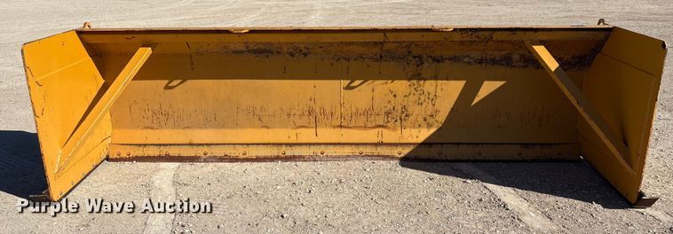 image for item EU7327 West Valley Mfg 12ft wheel loader snow pusher