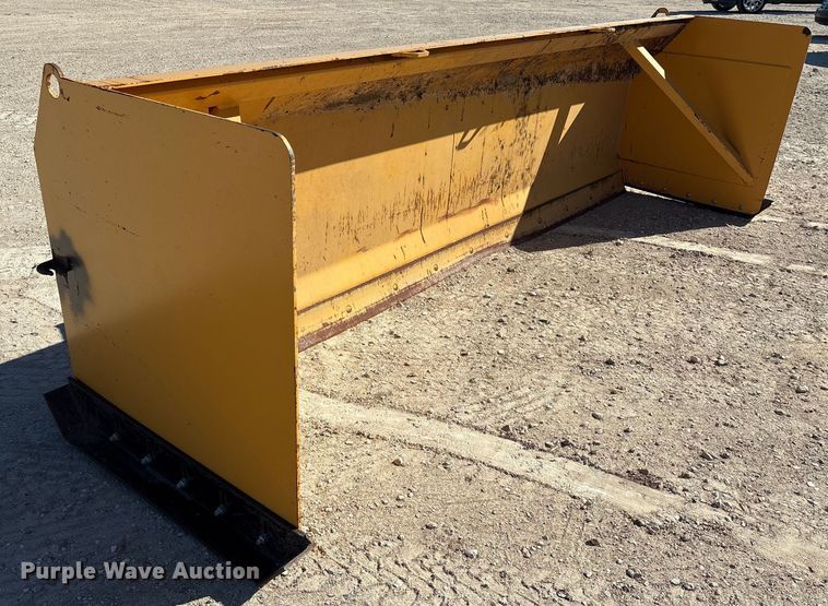 image for item EU7327 West Valley Mfg 12ft wheel loader snow pusher