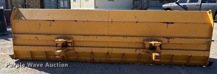 image for item EU7327 West Valley Mfg 12ft wheel loader snow pusher