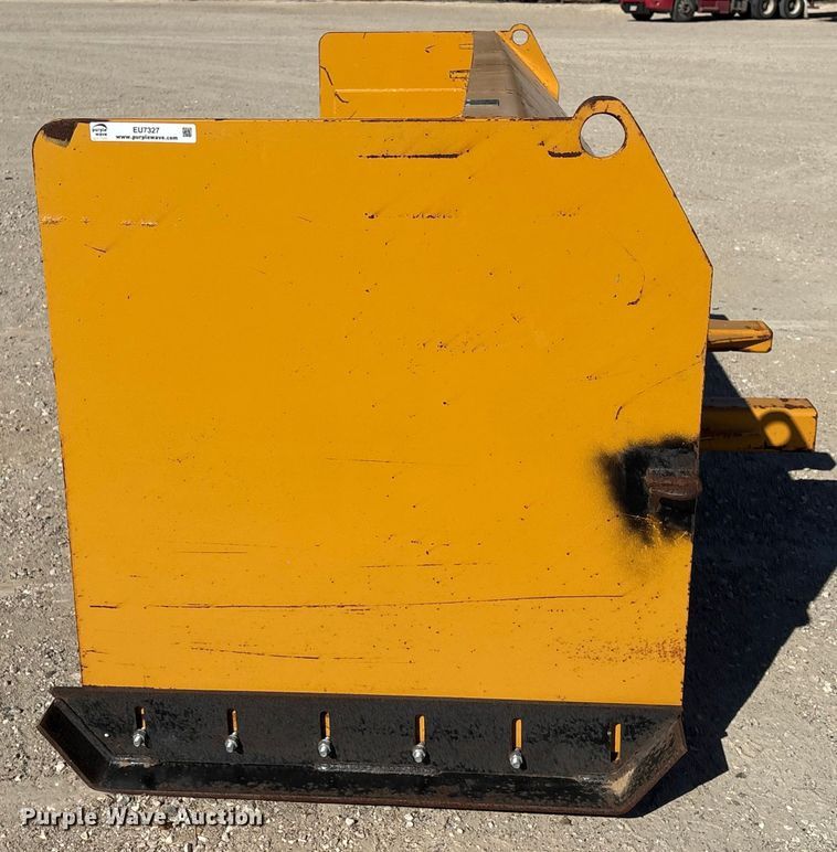 image for item EU7327 West Valley Mfg 12ft wheel loader snow pusher