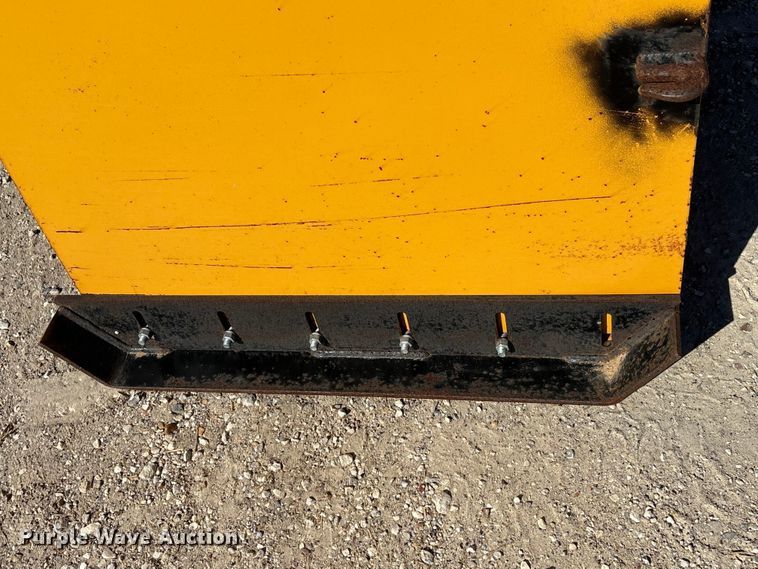 image for item EU7327 West Valley Mfg 12ft wheel loader snow pusher