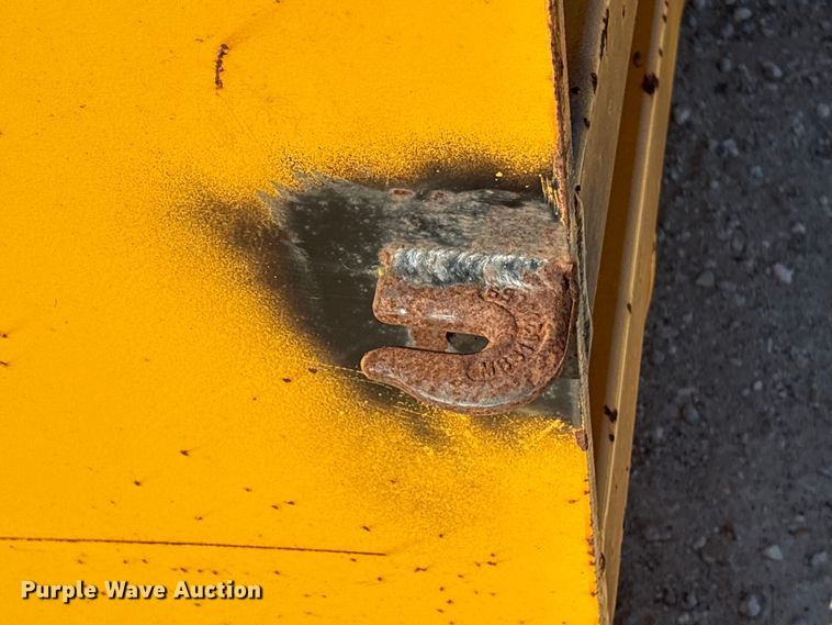 image for item EU7327 West Valley Mfg 12ft wheel loader snow pusher