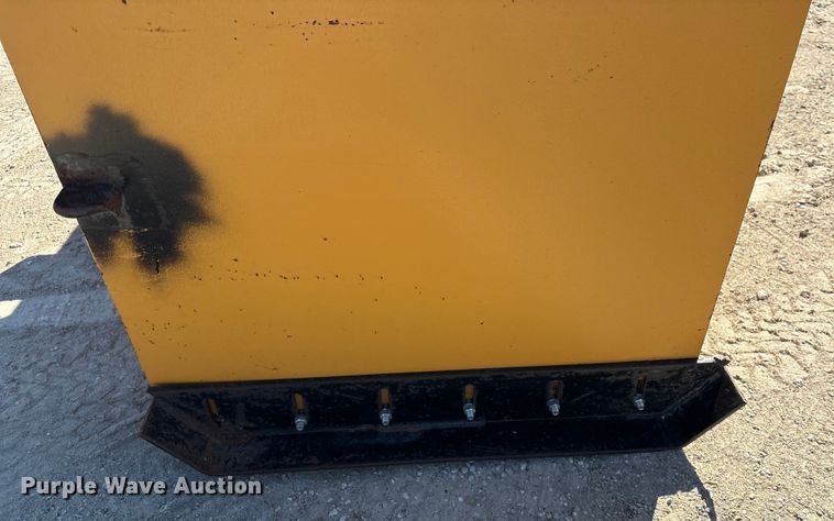 image for item EU7327 West Valley Mfg 12ft wheel loader snow pusher