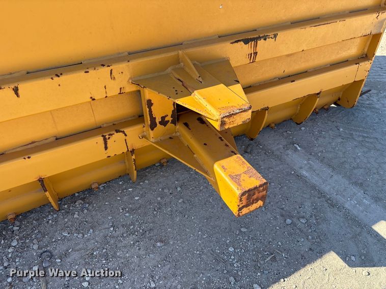 image for item EU7327 West Valley Mfg 12ft wheel loader snow pusher