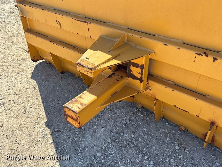 image for item EU7327 West Valley Mfg 12ft wheel loader snow pusher