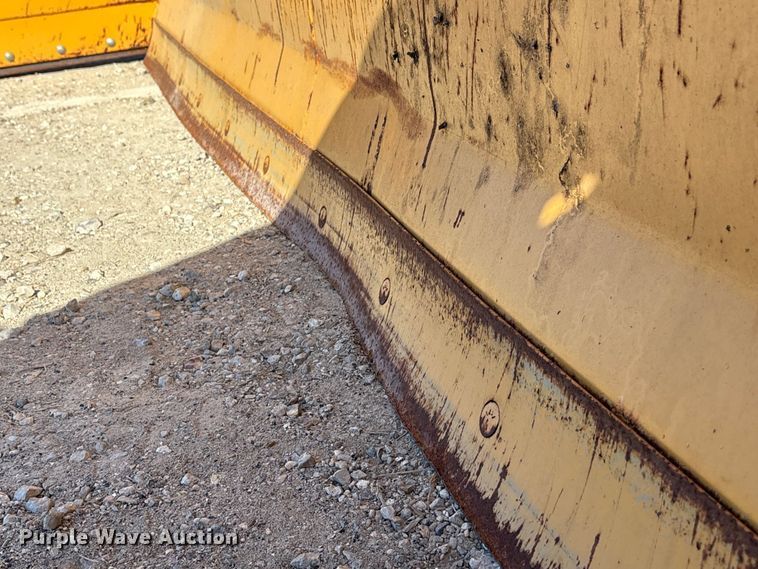 image for item EU7327 West Valley Mfg 12ft wheel loader snow pusher