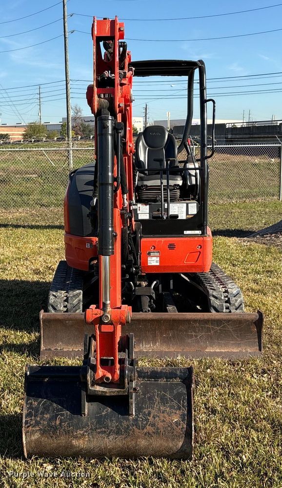 image for item EU7328 2022 Kubota U35-4 mini excavator