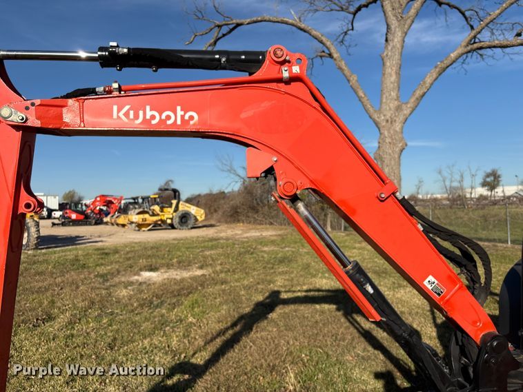 image for item EU7328 2022 Kubota U35-4 mini excavator