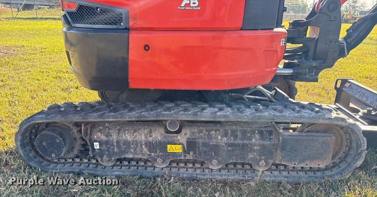 image for item EU7328 2022 Kubota U35-4 mini excavator