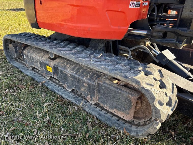 image for item EU7328 2022 Kubota U35-4 mini excavator