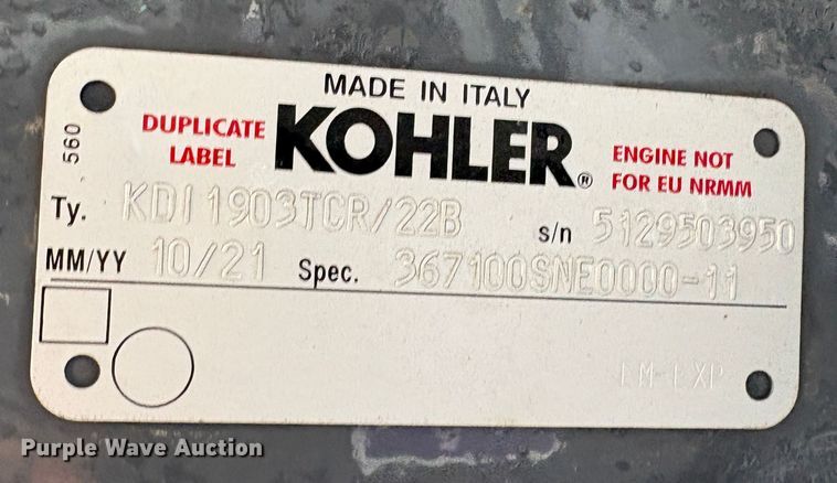 image for item EU8581 2022 Vermeer ATX850 compact wheel loader