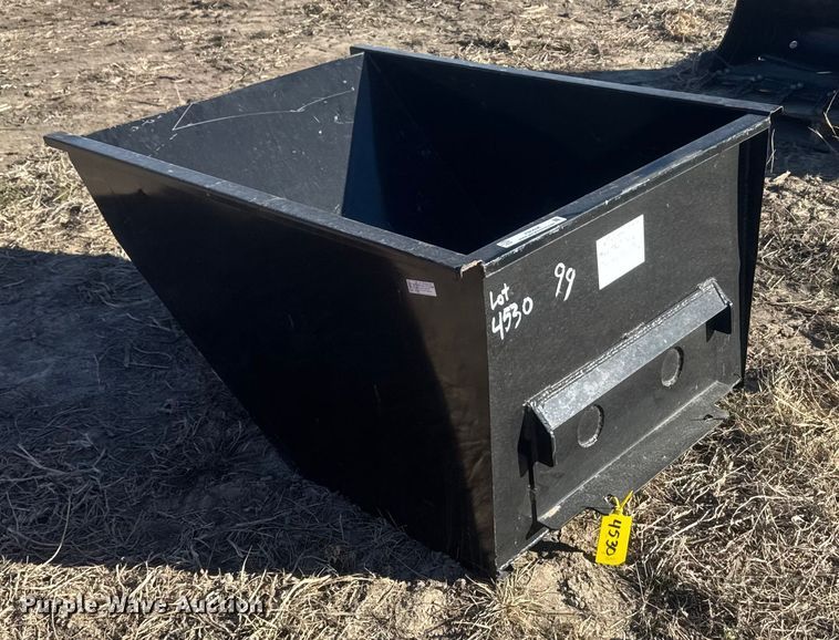 image for item FB0606 Compact utility loader dumpster bucket