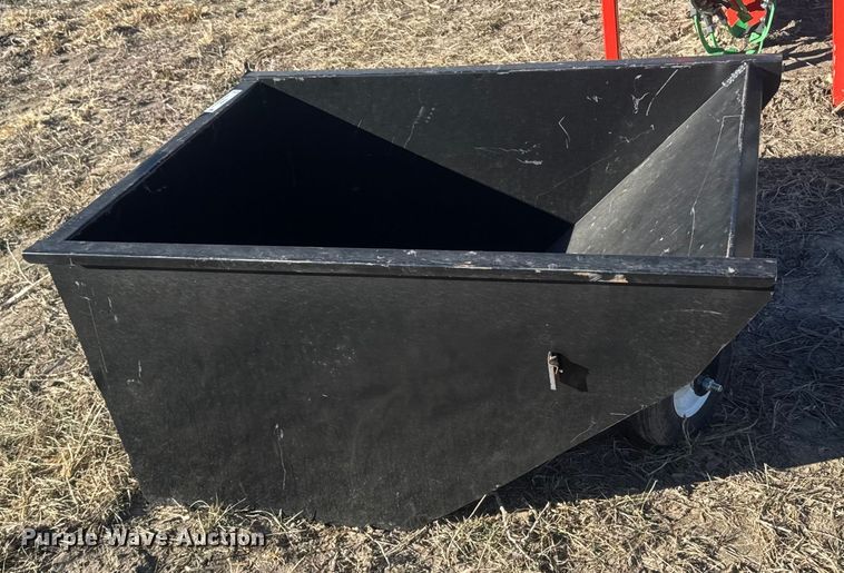 image for item FB0606 Compact utility loader dumpster bucket