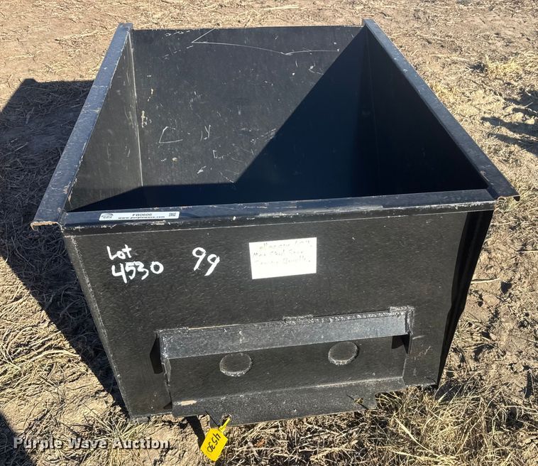 image for item FB0606 Compact utility loader dumpster bucket