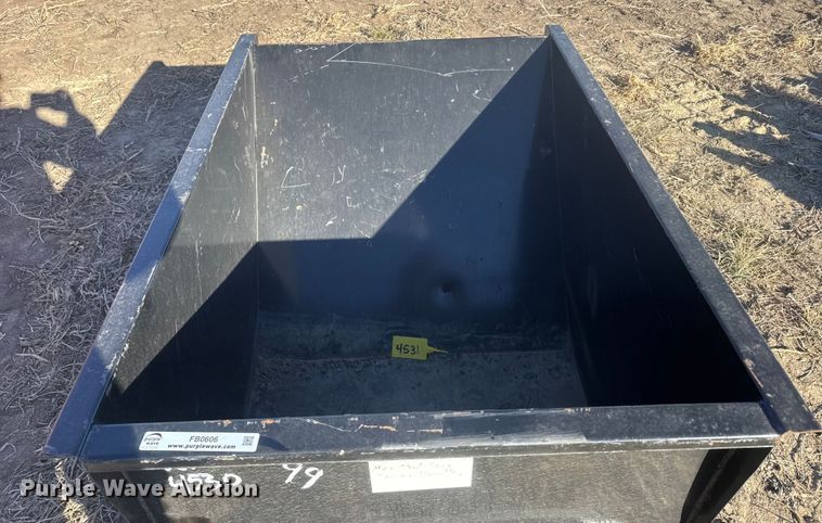 image for item FB0606 Compact utility loader dumpster bucket