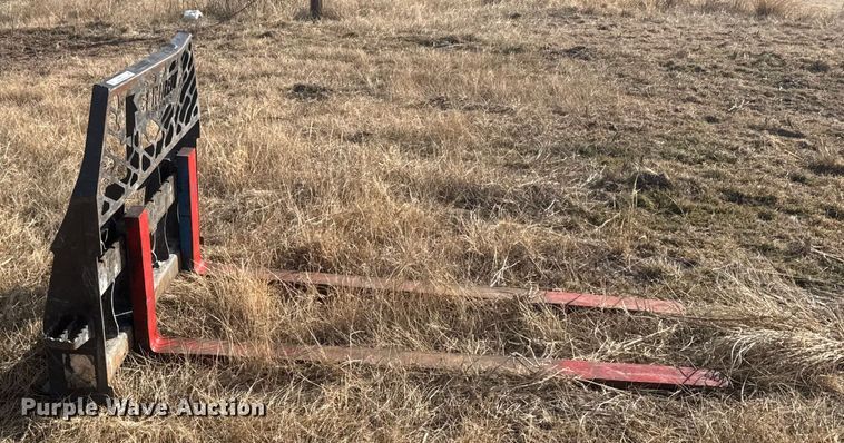 image for item FB0613 2021 Paladin 0946 skid steer forks