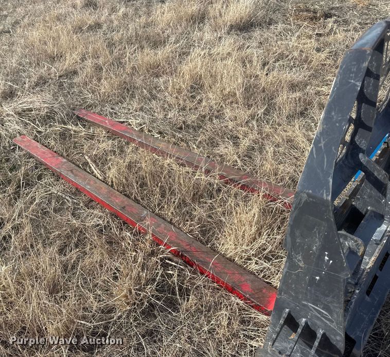 image for item FB0613 2021 Paladin 0946 skid steer forks