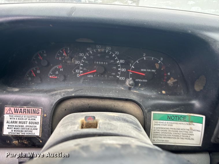 image for item FG1549 2007 Ford F750 utility / service truck