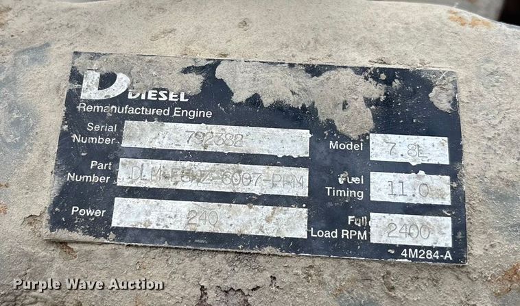 image for item FG1724 1988 Ford LT8000 ready mix truck