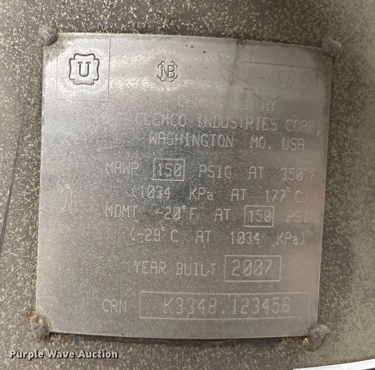 image for item FG1730 2007 Clemco Classic 150 sand blaster pot