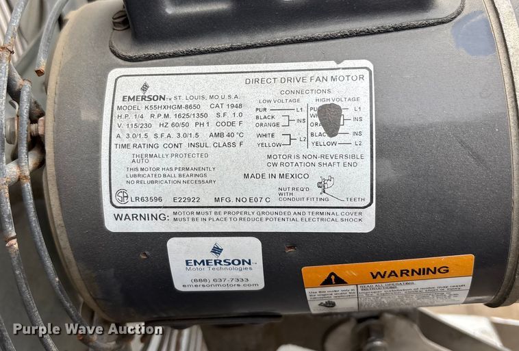 image for item FG1733 2008 I.E. Adam's 6720 mister fan