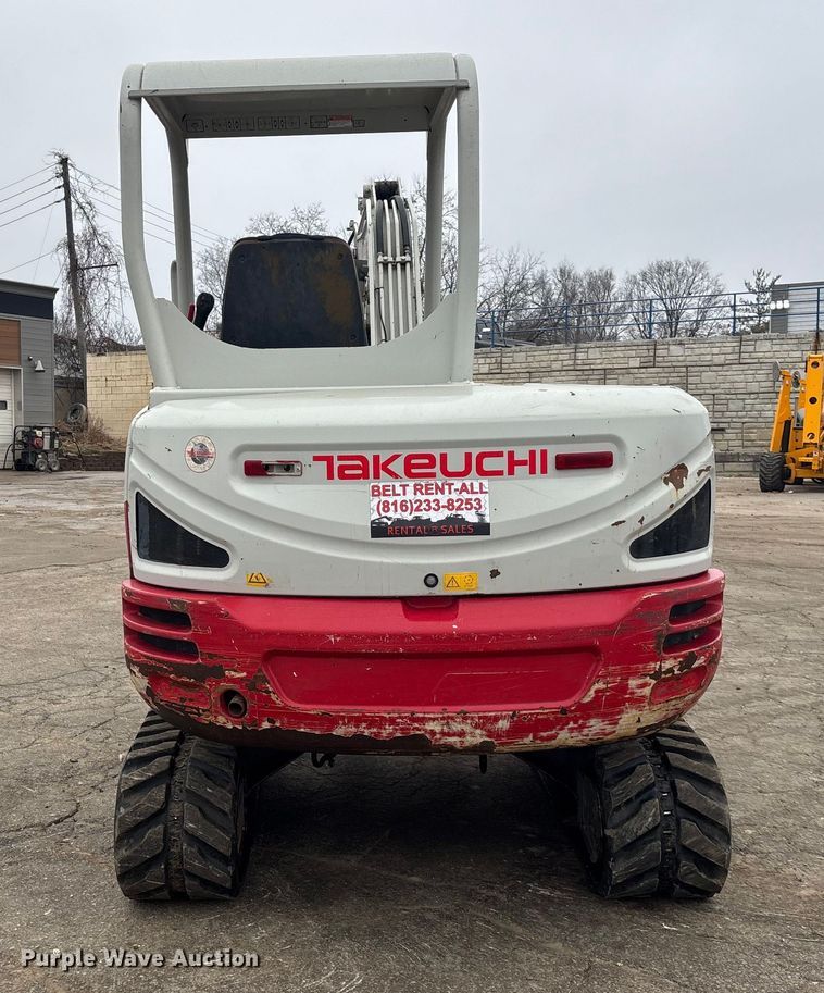 image for item FG1736 2017 Takeuchi TB240 mini excavator