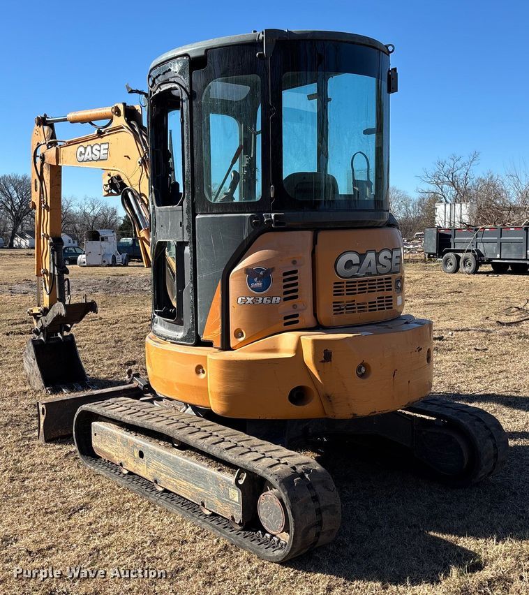 image for item FI1573 2016 Case CX36B mini excavator