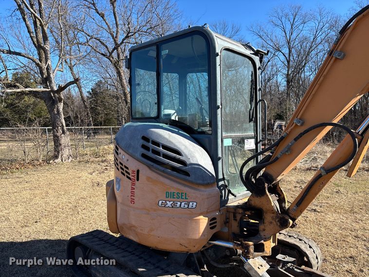 image for item FI1573 2016 Case CX36B mini excavator