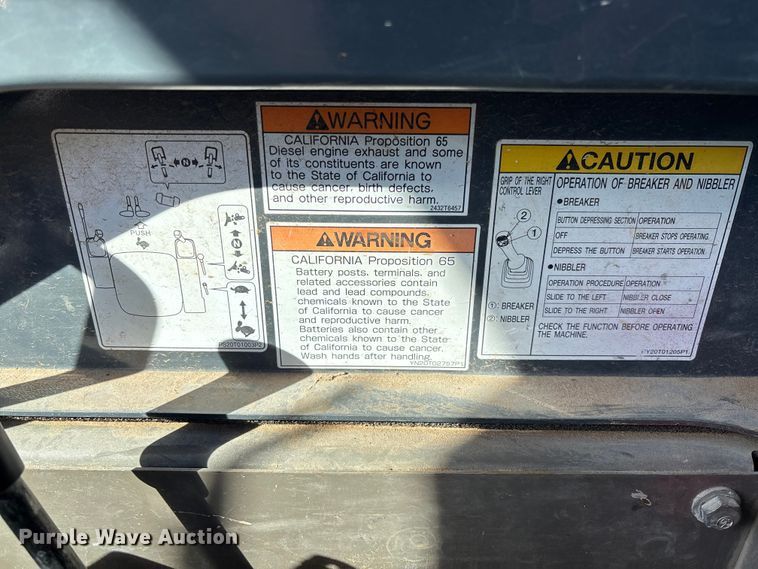 image for item FI1573 2016 Case CX36B mini excavator