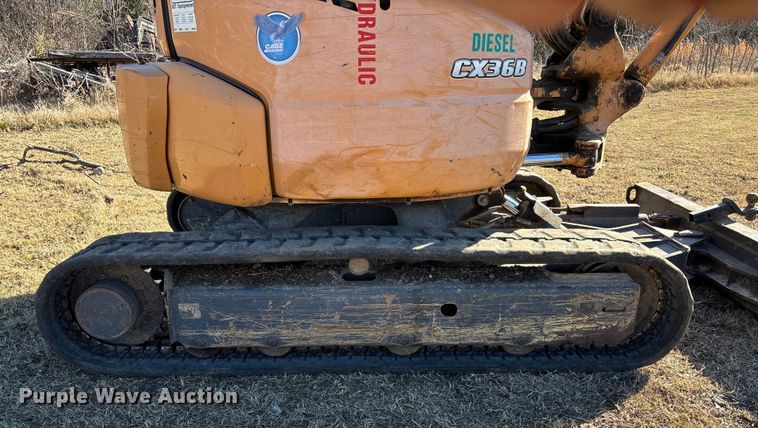 image for item FI1573 2016 Case CX36B mini excavator