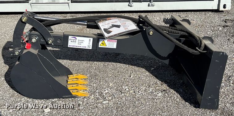 image for item FI1588 2025 LandHonor BH-12-72D skid steer backhoe