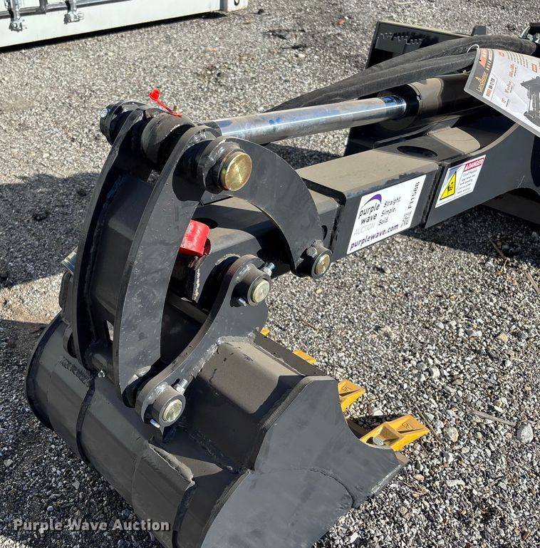 image for item FI1588 2025 LandHonor BH-12-72D skid steer backhoe