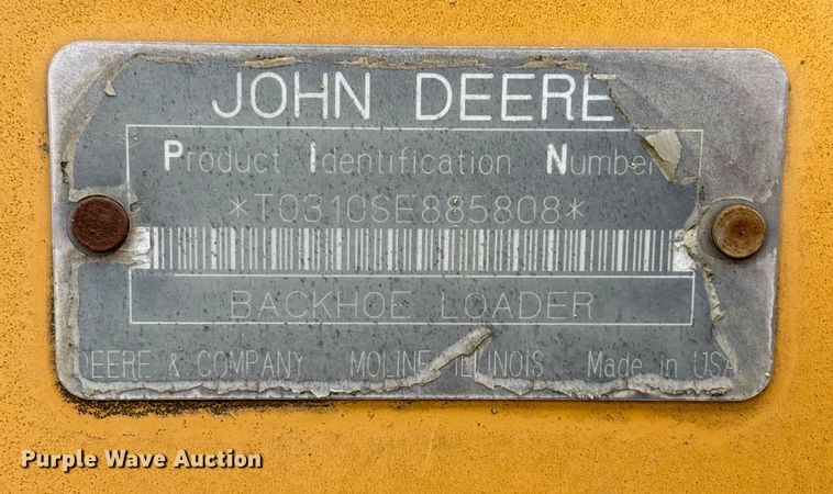 image for item FK1060 2000 John Deere 310SE backhoe