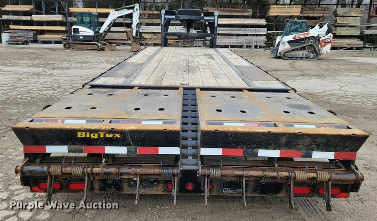 image for item NO9862 2022 BigTex 16GN equipment trailer