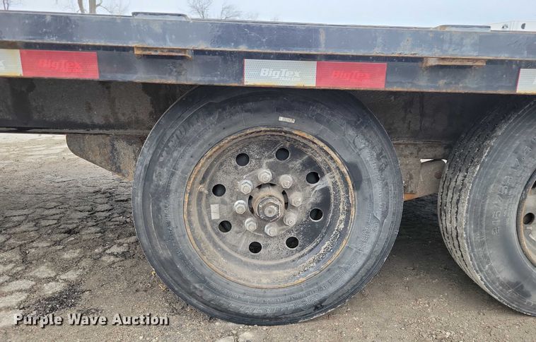 image for item NO9862 2022 BigTex 16GN equipment trailer