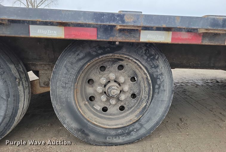 image for item NO9862 2022 BigTex 16GN equipment trailer