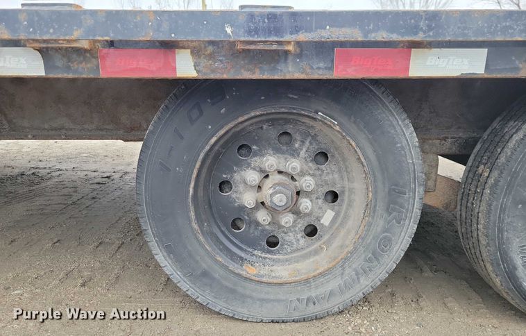 image for item NO9862 2022 BigTex 16GN equipment trailer