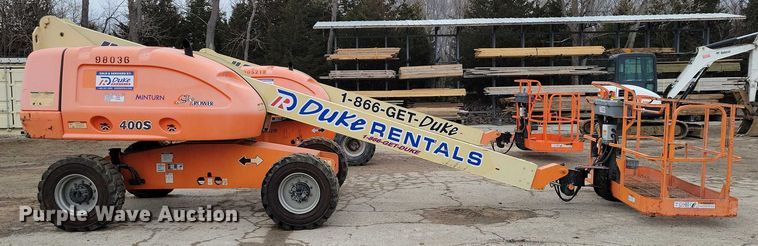 image for item NO9863 2006 JLG 400S boom lift