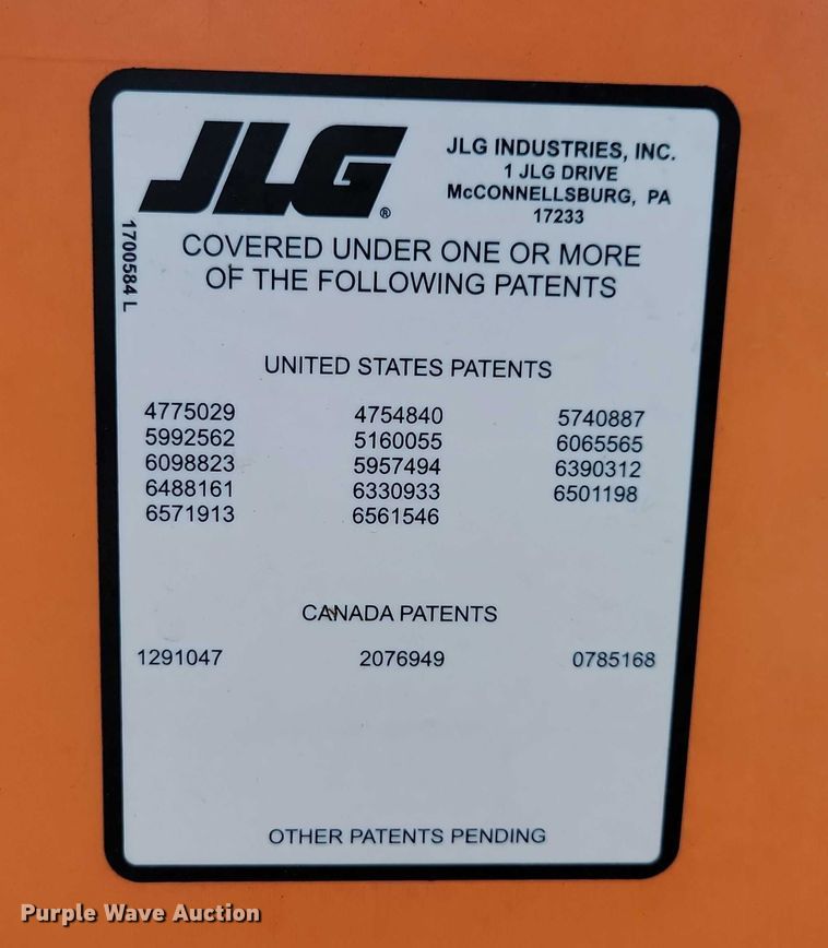 image for item NO9863 2006 JLG 400S boom lift